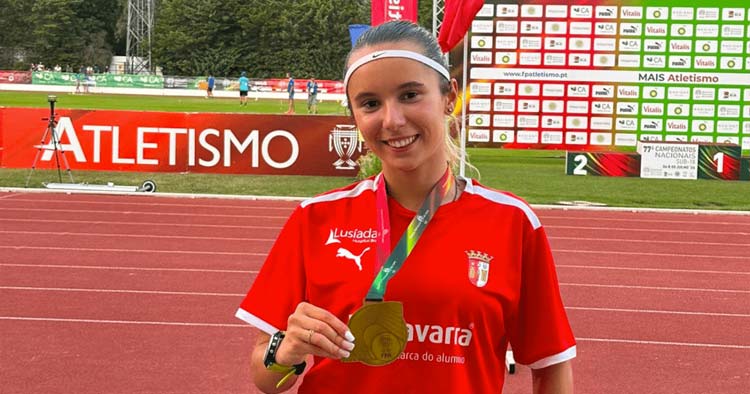 Mariana Maciel sagra-se campeã nacional sub-18 nos 1.500 metros