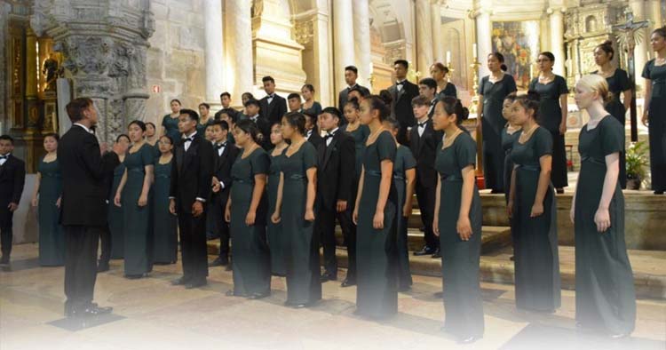 Sé de Braga recebe concerto do Grupo Coral de Jovens de Vancouver
