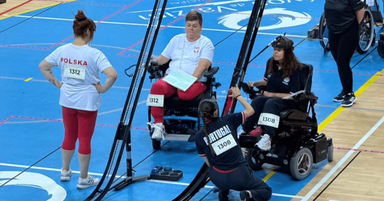 Atletas do SC Braga terminam participação no Europeu de Boccia nos quartos de final