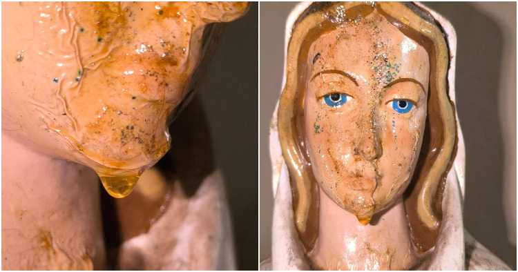Imagem de Nossa Senhora volta a "chorar" alegadas lágrimas de óleo no Paraguai