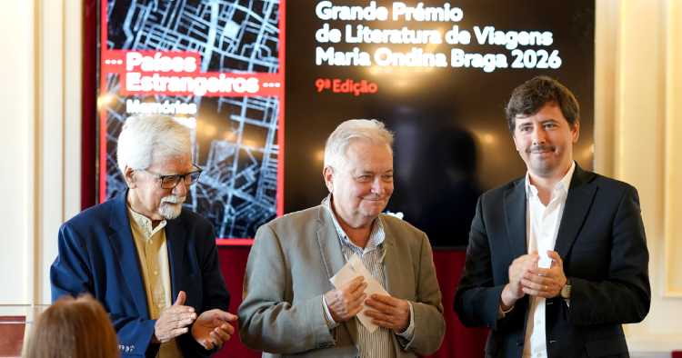 Luís Filipe Castro Mendes vence Grande Prémio Maria Ondina Braga