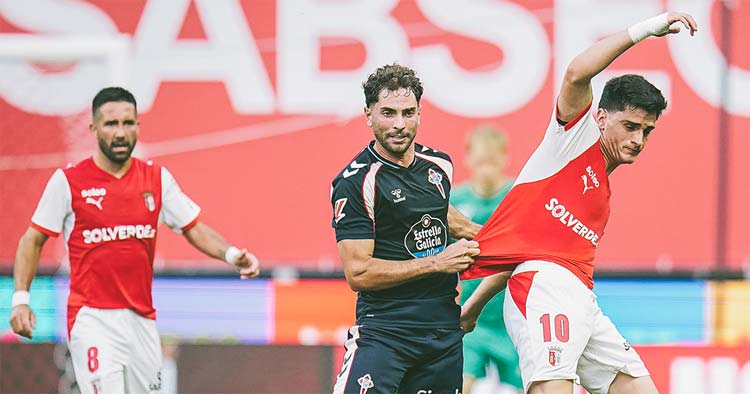 SC Braga empata com Celta de Vigo na apresentação aos adeptos