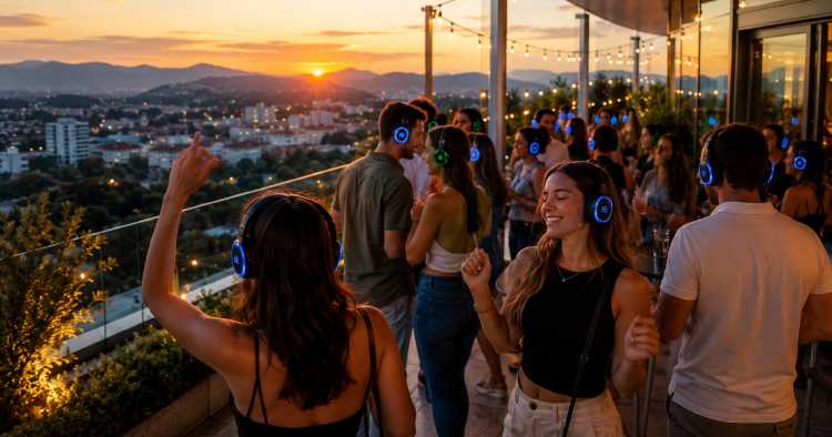 Espaço Guimarães recebe Silent Party na sexta-feira