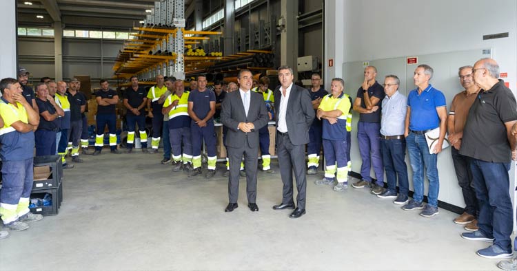 Ricardo Araújo destaca papel da Vimágua durante visita às instalações da empresa municipal