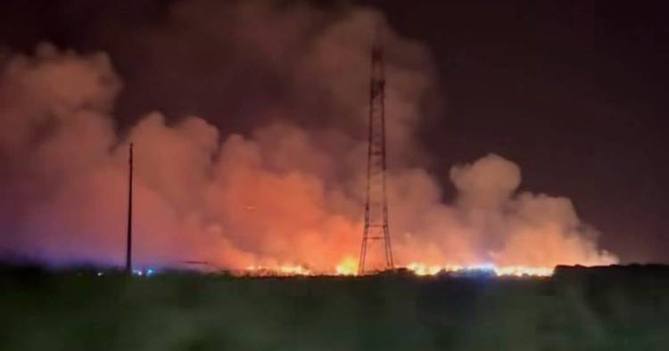 Raio provoca incêndio de grandes proporções no Luxemburgo